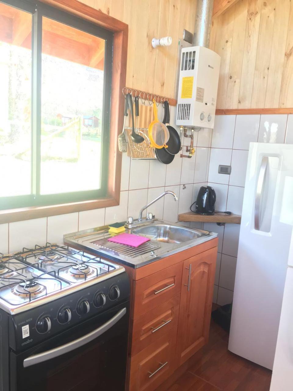 Cabanas Los Canelos Hermosa Granja En פוקון מראה חיצוני תמונה