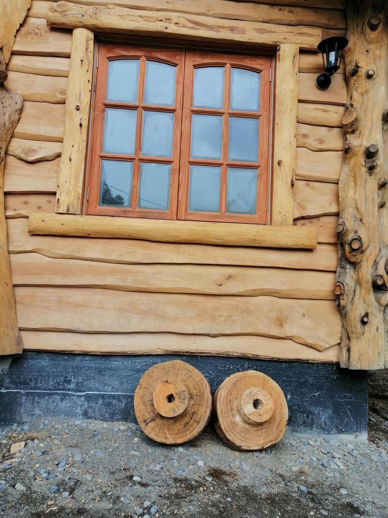 Cabanas Los Canelos Hermosa Granja En פוקון חדר תמונה